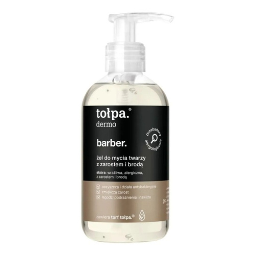 Tolpa Dermo Men Barber Beard and Facial Cleansing Gel 150ml