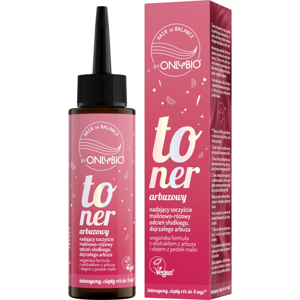 OnlyBio Hair in Balance Toner Arbuzowy do Włosów Blond 100ml