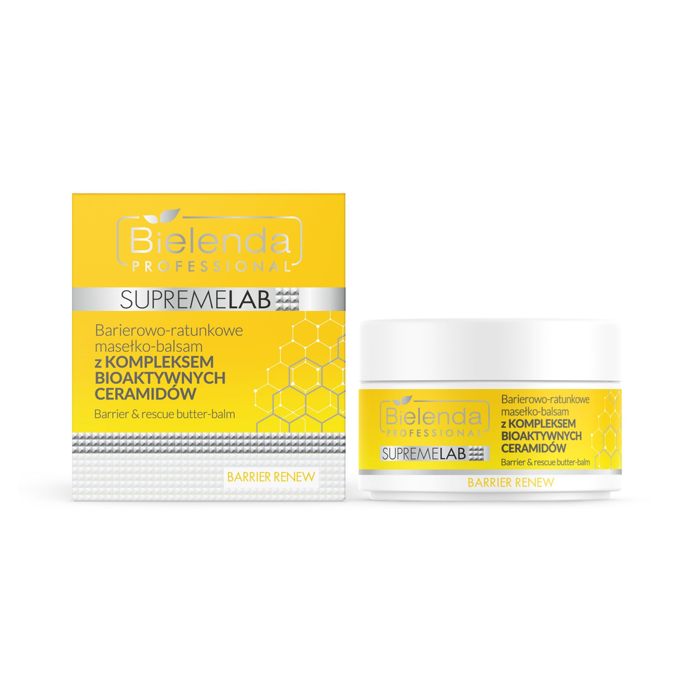 Bielenda Professional Supremelab Barrier - Rescue Butter - Balm with Bioactive Ceramide Complex for Rough Atopic Skin 40g