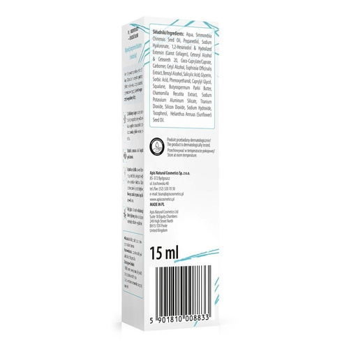 Apis Natural Slow Aging Step 1 Eye Cream Freshness and Glow 15ml