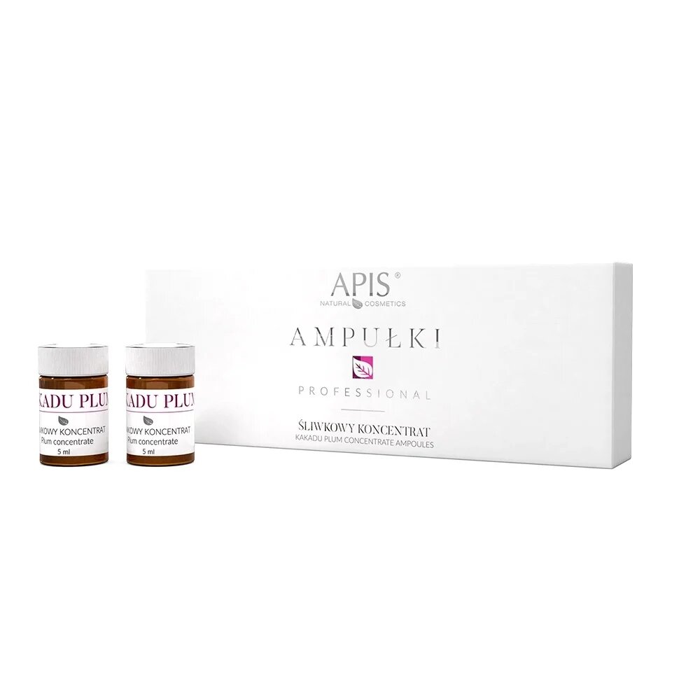 Apis Professional Kakadu Plum Ampułki Koncentrat Śliwkowy 5x5ml