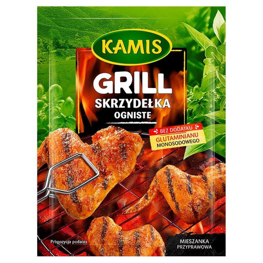 Kamis Grill Skrzydełka Ogniste Mieszanka Przyprawowa 25g