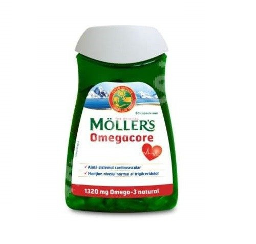 Moller's Omegacore 60 Capsules