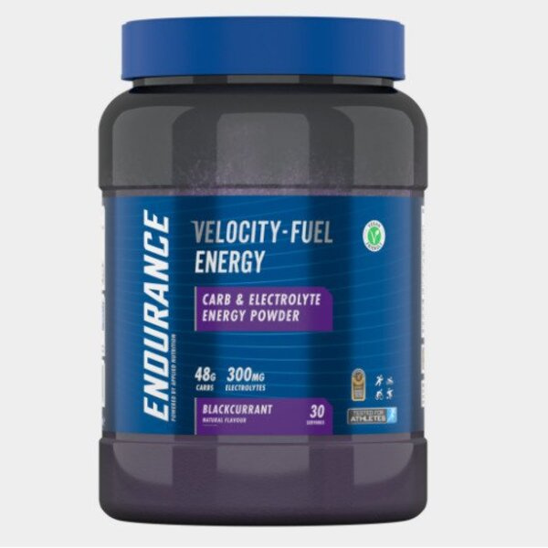 Applied Nutrition Endurance Velocity-Fuel Energy Węglowodany i Elektrolity w Proszku dla Sportowców Czarna Porzeczka 1500g