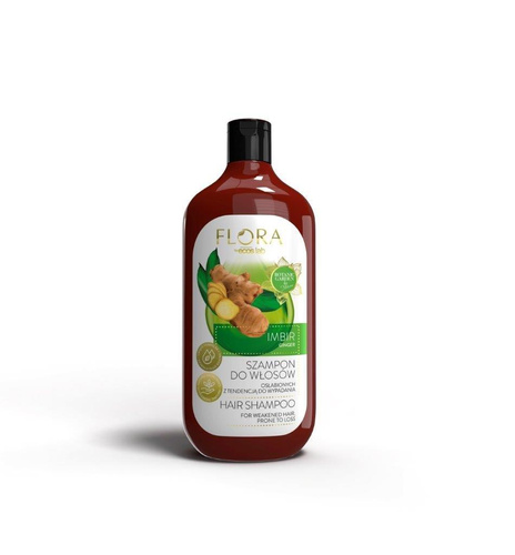 Flora by EcosLab Ginger Shampoo for Weakened and Loss Prone Hair 500ml