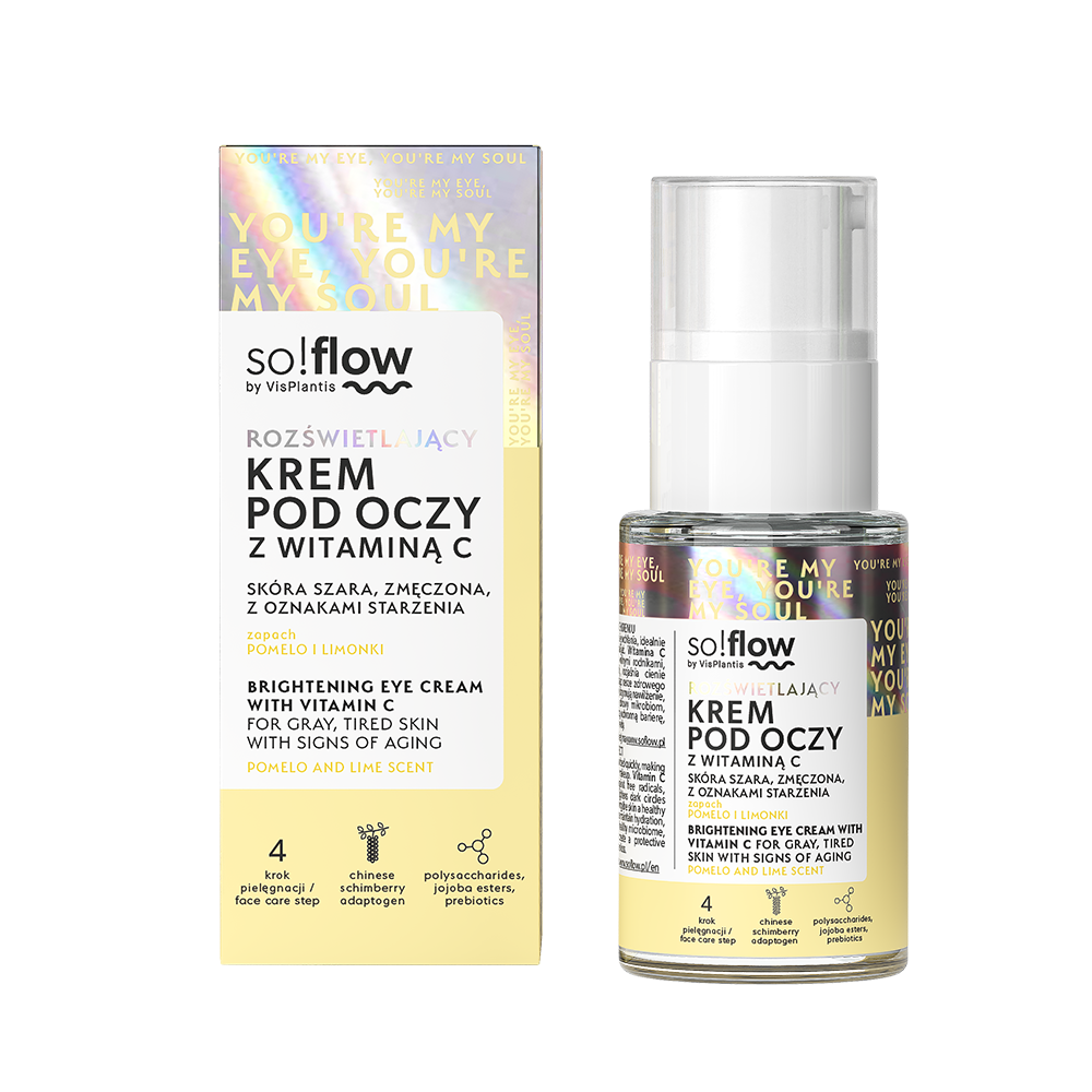 So!Flow Rozświetlający Krem pod Oczy z Witaminą C 15ml