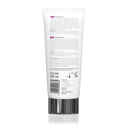 Apis Professional Kakadu Plum Maska Śliwkowa do Skóry Suchej 200ml