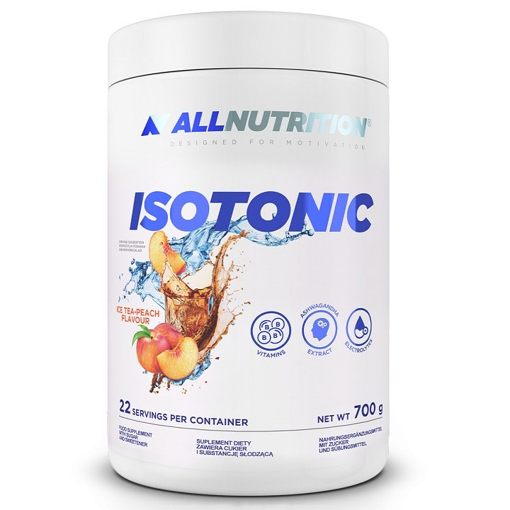 Allnutrition Isotonic w Proszku Uzupełniający Elektrolity Ice Tea Peach 700g