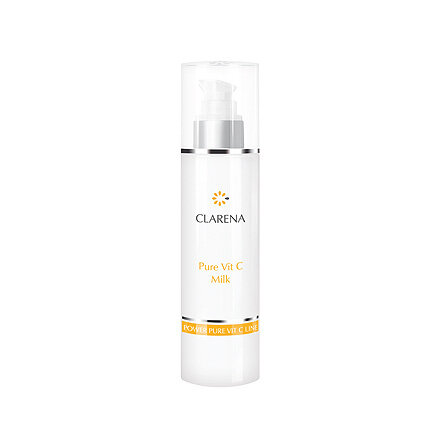 Clarena Power Pure Vit C Line Mleczko do Demakijażu z Witaminą C 200ml