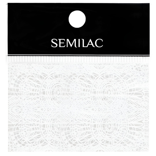 Semilac Nail Transfer Foil White Lace 16