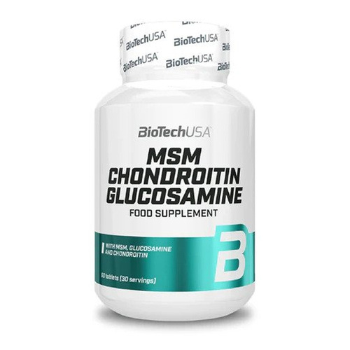 BioTechUSA MSM Chondroitin Glucosamine Joint Formula Tablets 60 tablets