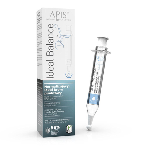 Apis Ideal Balance by Deynn Normalizujący Lekki Krem Punktowy dla Cery Trądzikowej 10ml