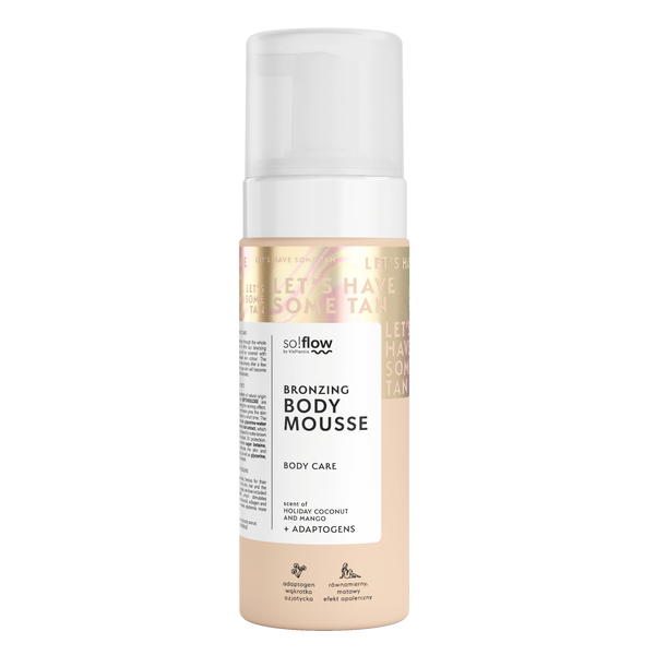 So!Flow Natural Bronzing Body Foam with Adaptogens 170ml Best Before 27.11.25