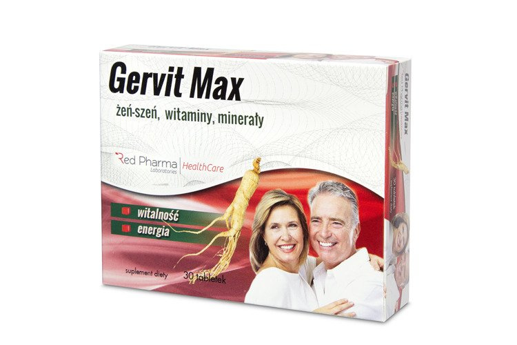 Red Pharma Gervit Max 30 tabl.