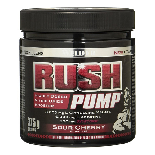 Weider Rush Pump, Sour Cherry - 375g