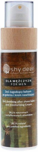Shy Deer Soothing Aftershave Balm and Moisturizing Cream 2in1 for Him 100ml