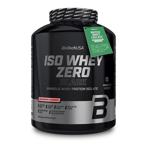 BioTechUSA Iso Whey Zero Black, Strawberry 1816g