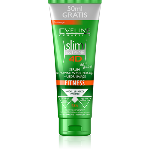 Eveline Slim Extreme 4D Intensely Slimming and Firming Body Serum for Sensitive Skin 250ml