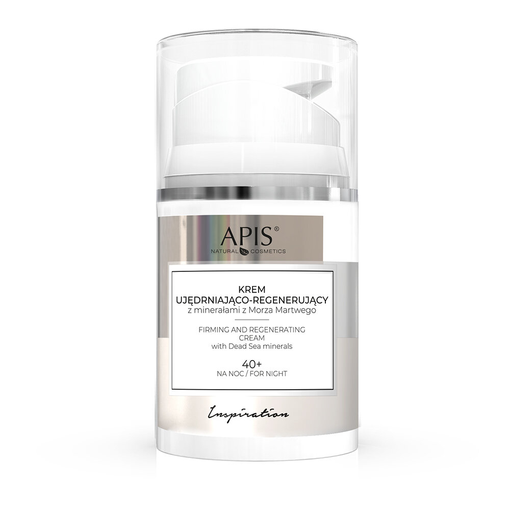 Apis Inspiration Firming and Regenerating Night Face Cream 40+ 50ml