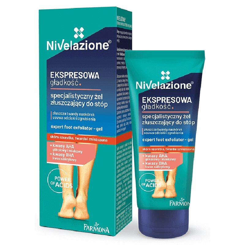 Nivelazione Specialist Foot Exfoliating Gel for Rough and Hard Skin 50ml