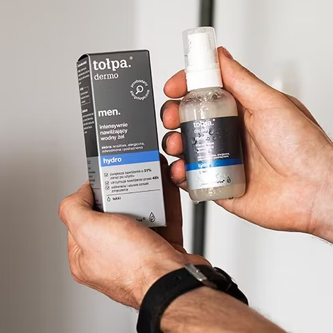 Tołpa Dermo Men Hydro Nawilżający Żel do Twarzy Skóra Wrażliwa 75ml