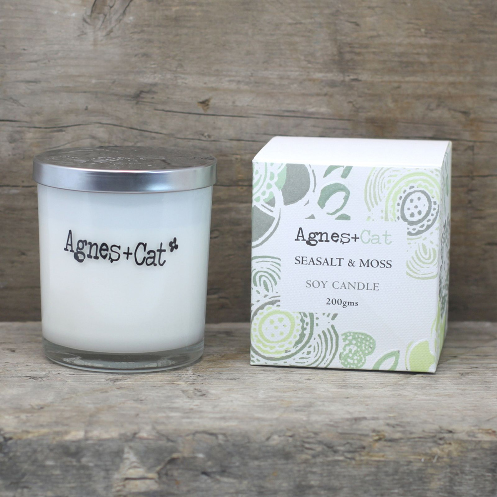 Agnes + Cat Votive Candle - White Fig