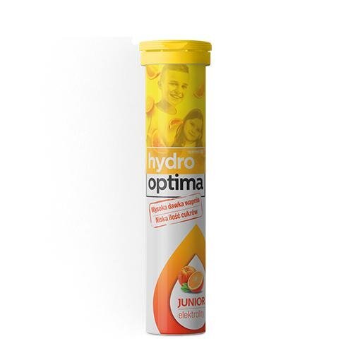 Hydrooptima Junior Electrolytes Supporting Hydration of Children's Bodies 20 Effervescent Tablets