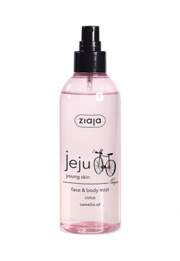 Ziaja Jeju Young Skin Mgiełka do Twarzy i Ciała z Nutą Mango Kokosa i Papai Vegan 200ml