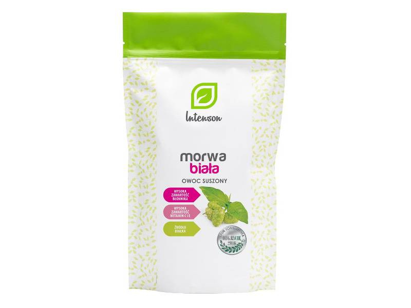 Intenson Dried Fruits White Mulberry High Fibre Protein and Vitamin Content 150g