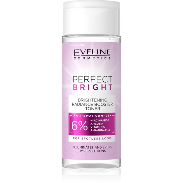 Eveline Perfect Bright Rozjaśniający Tonik Wzmacniający Blask 150ml