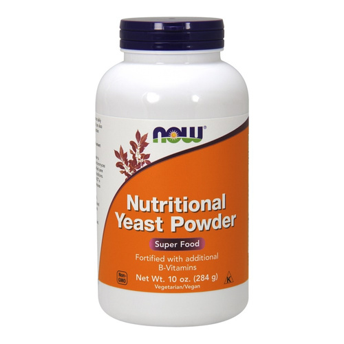 Now Foods Nutritional Yeast Powder Proszek Drożdżowy 284g