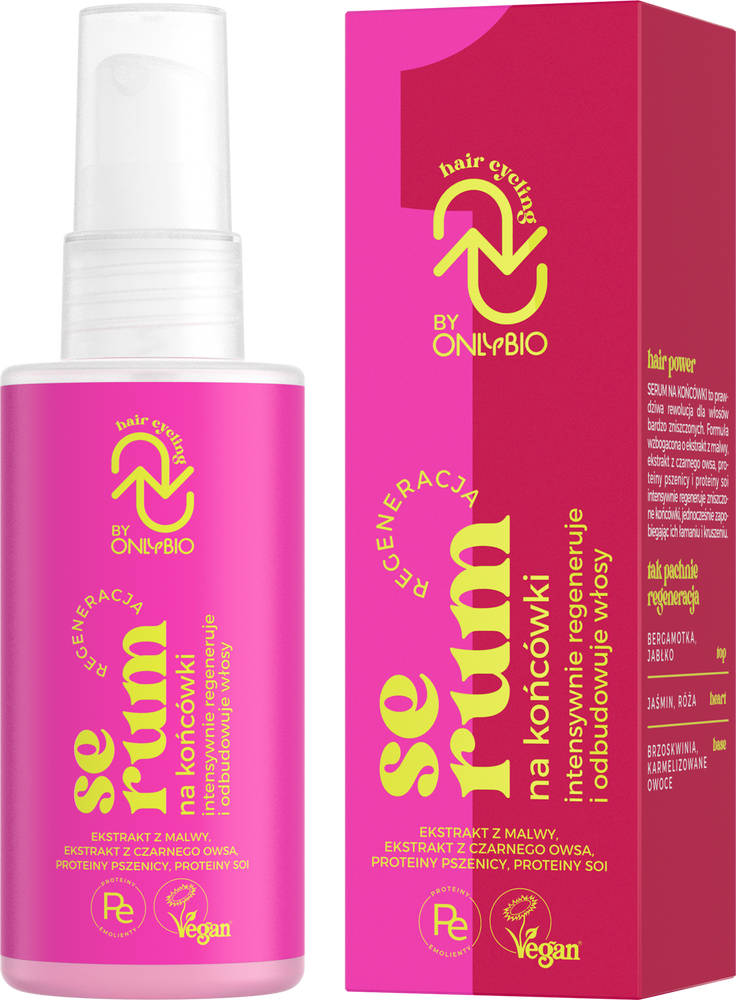 OnlyBio Hair Cycling Regenerating Serum for Ends 70ml
