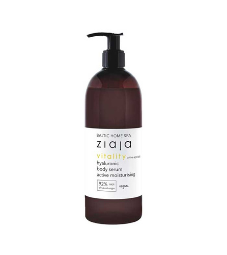 Ziaja Baltic Home Spa Vitality Hyaluronic Actively Moisturizing Body Serum 400ml