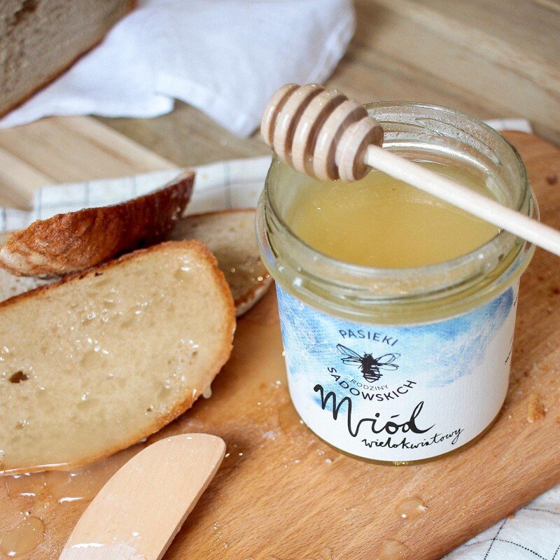 Pasieki Sadowskich Miód Wielokwiatowy 450g