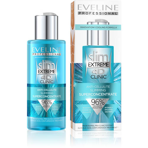 Eveline Slim Extreme 4D Clinic Antycellulitowy Koncentrat Wyszczuplający do Ciała 150ml
