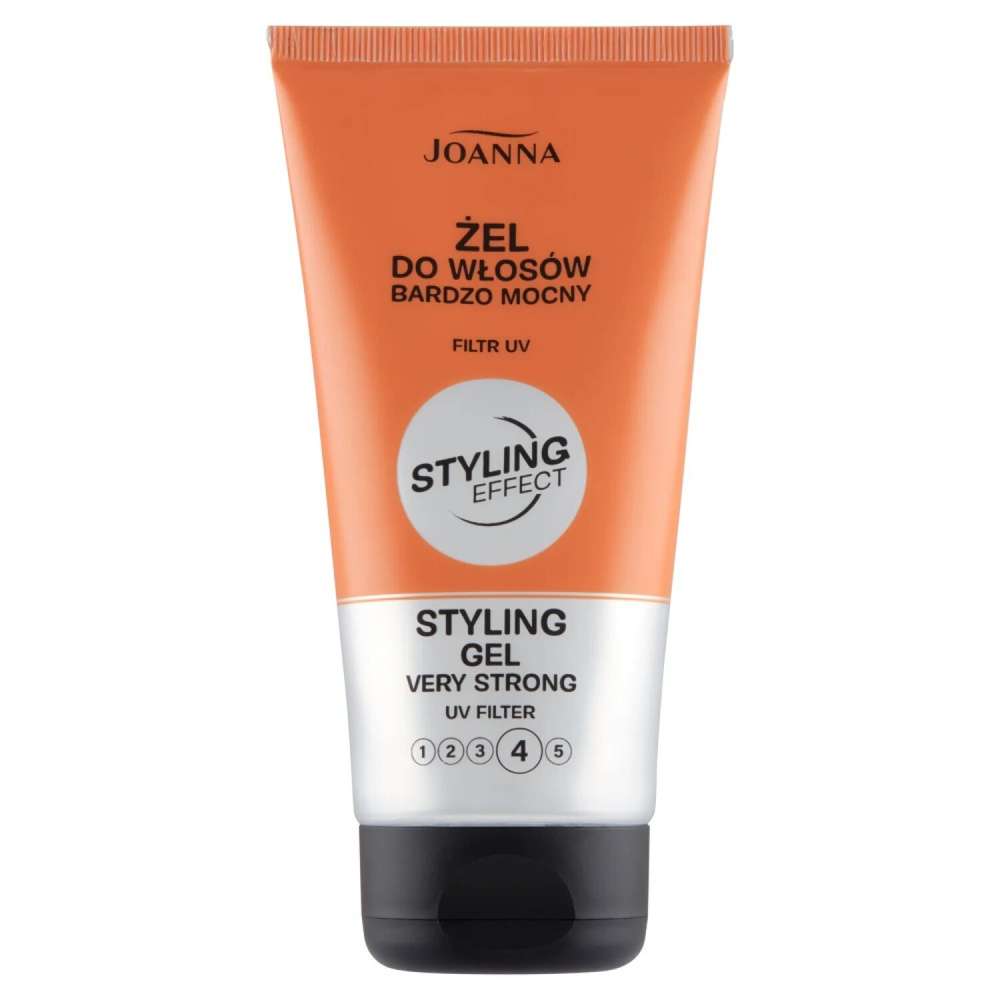 Joanna Styling Effect Żel do Włosów Bardzo Mocny z Filtrem UV 150g