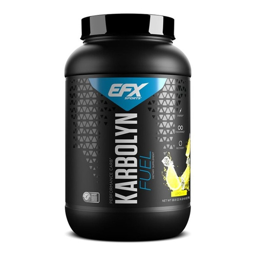 EFX Sports Karbolyn Fuel Lemon Ice Performance Carbohydrate for Energy and Endurance 1950g