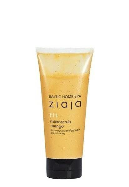 Ziaja Baltic Home Spa FIT Microscrub Mango Pielęgnacja przed Sauną Wszystkie Rodzaje Skóry 190ml Best Before 31.10.25