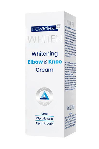 NovaClear Whiten Rozjaśniający Krem do Łokci i Kolan 50ml