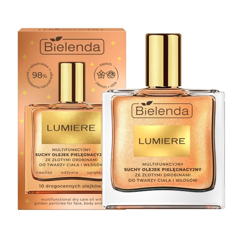 Bielenda Lumiere Multifunctional Dry Oil with Gold Particles 50ml
