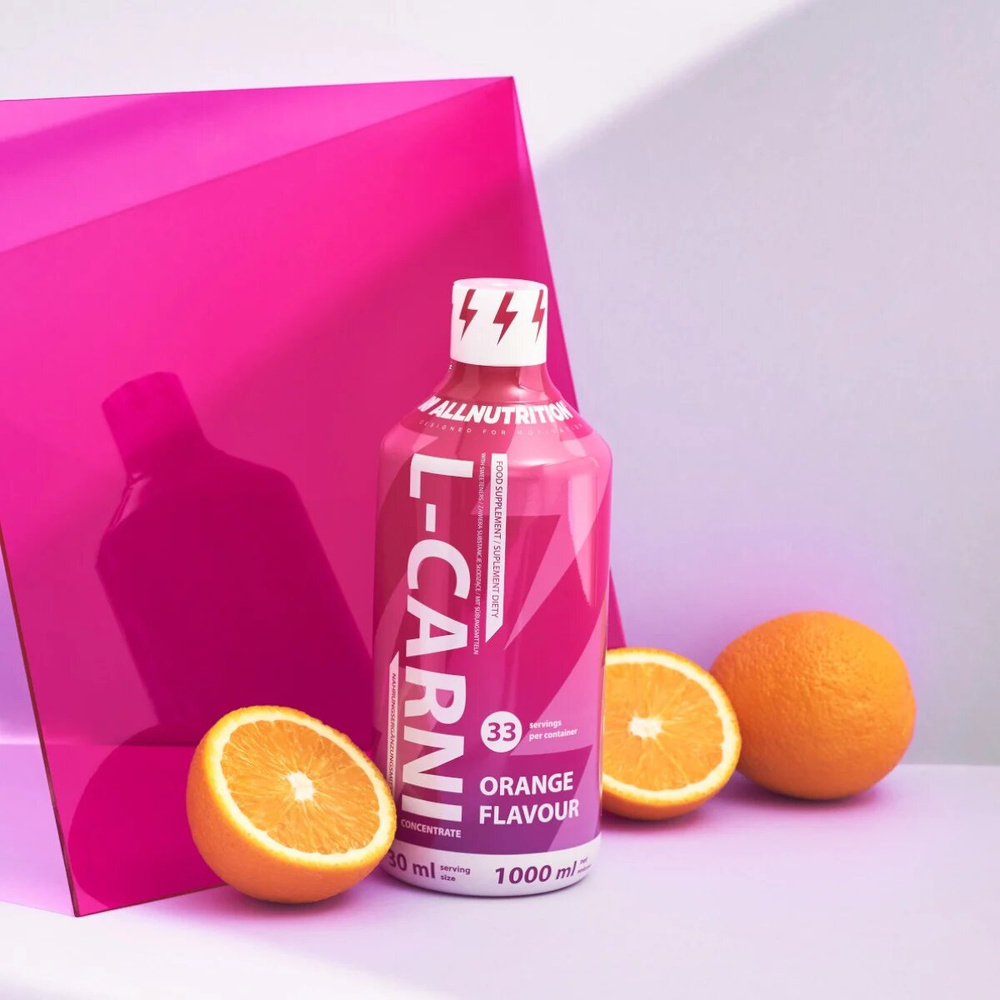 Allnutrition L-Carni Orange 1000ml zawierająca L-karnitynę 3000mg