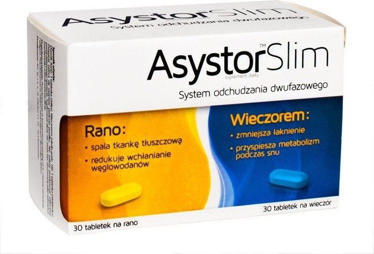 Aflofarm Assistant Slim Two-Phase System for Weight Management 60 Tablets