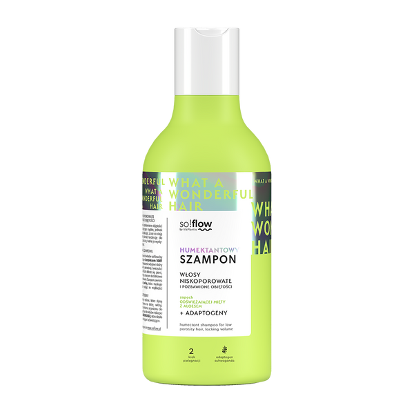 So!Flow Humectant Shampoo for Low Porosity and Volumless Hair 400ml