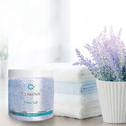 Clarena Podo Line Drobnoziarnista Sól z Mocznikiem do Kąpieli Stóp 600ml