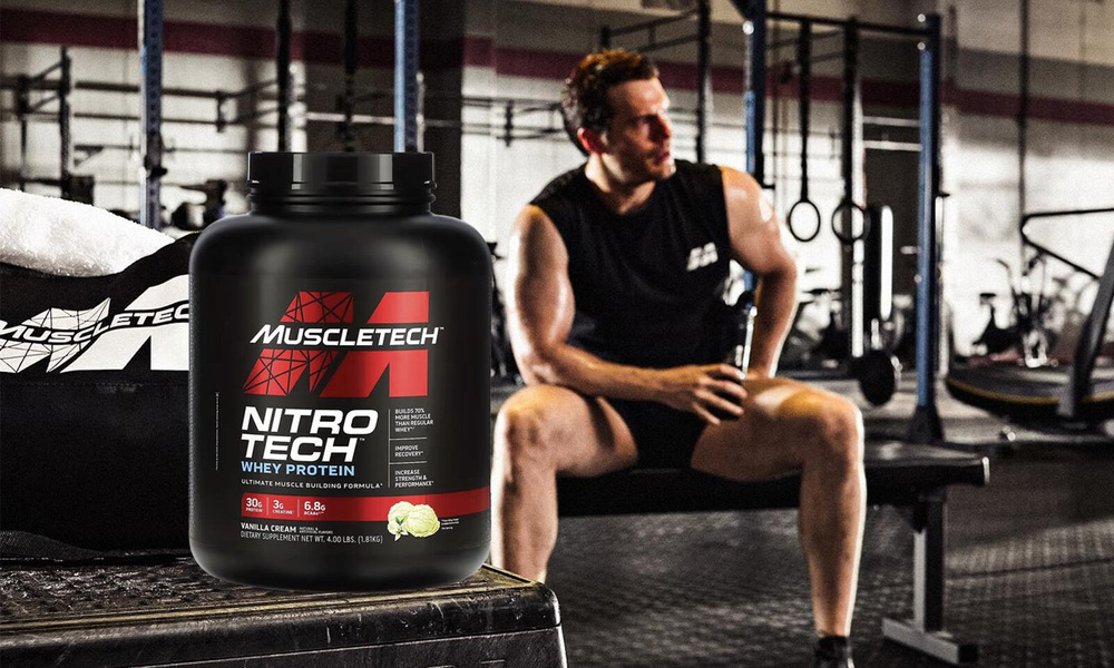 MuscleTech Nitro-Tech Vanilla Cream 1810g