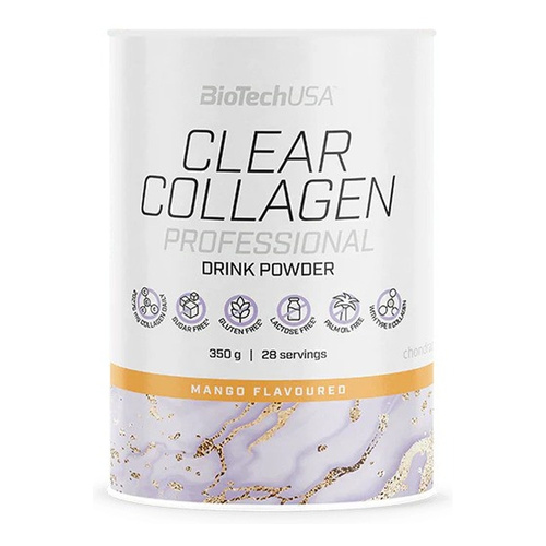 BioTechUSA Clear Collagen Professional Kolagen w proszku, Mango 350g
