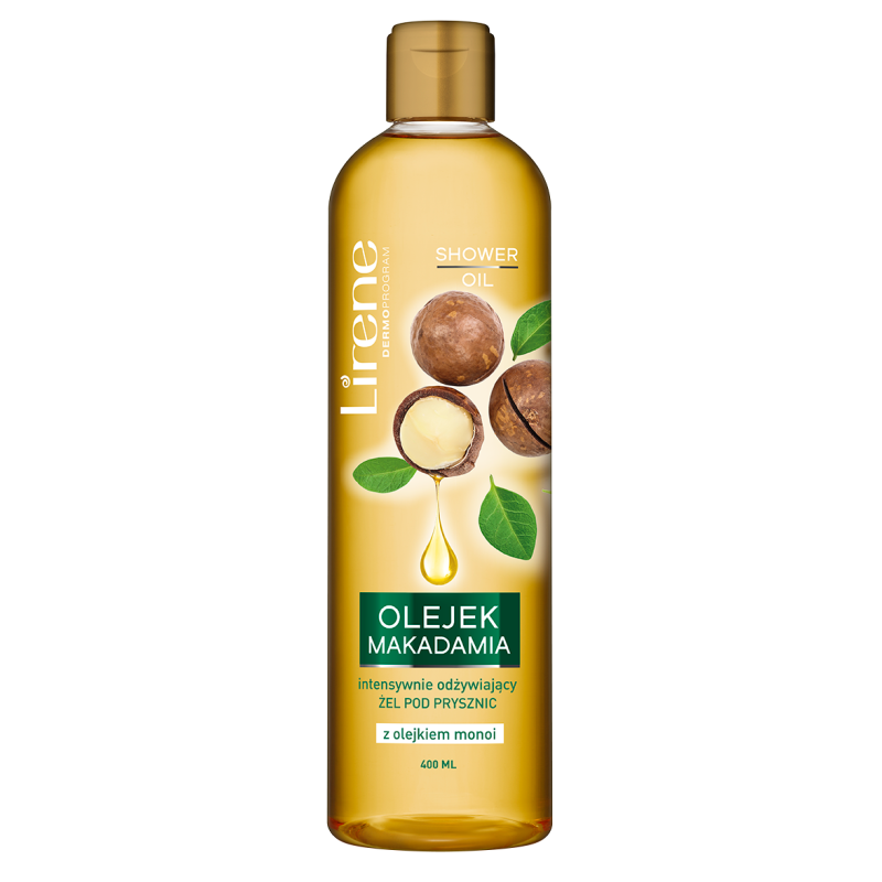 Lirene Intensively Nourishing Shower Gel Macadamia Oil with Monoi Oil 400ml