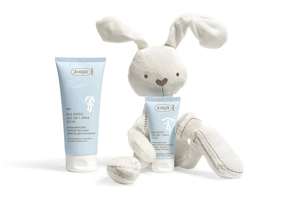 Ziaja Med Baby & Kids Hipoalergiczny Żel do Mycia Ciała i Włosów od 1 Dnia 400ml