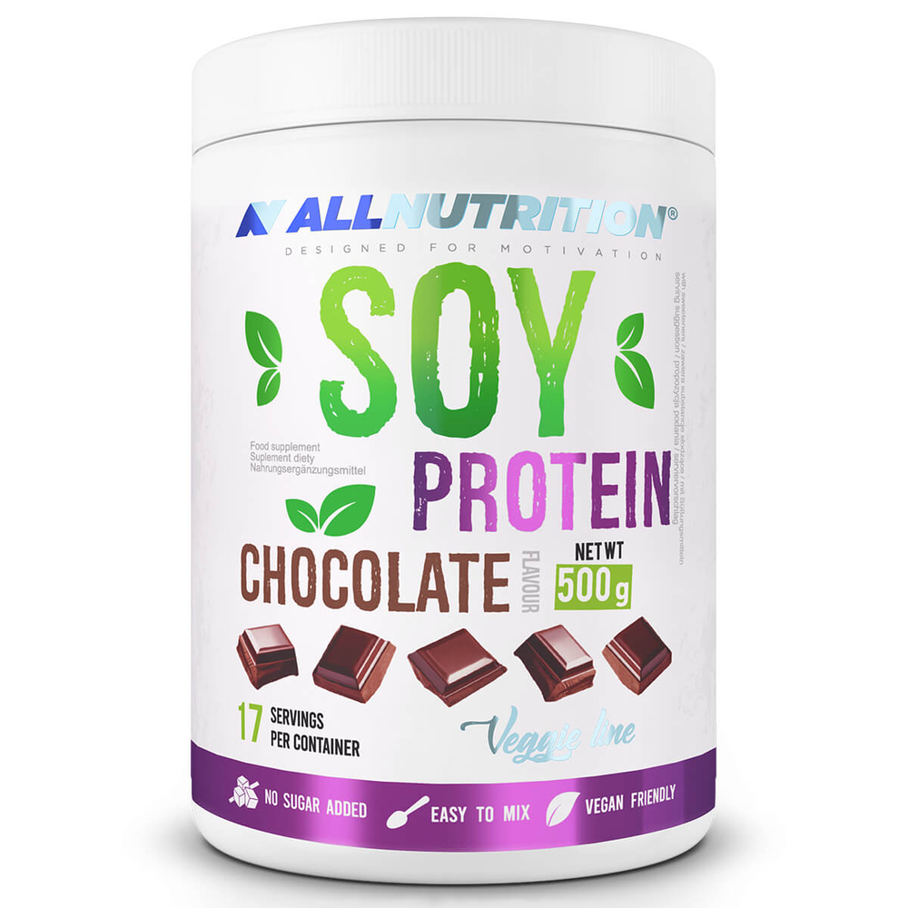 Allnutrition Soy Protein Vegan Chocolate 500g