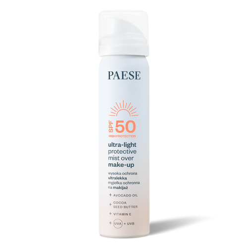 Paese Ultralekka Mgiełka Ochronna na Makijaż SPF50 75ml